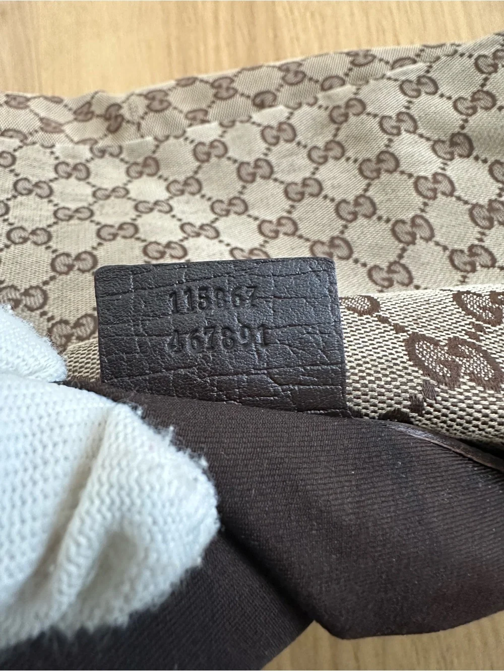 Gucci Horsebit hobo shoulder bag with COA - Picture 9 of 16